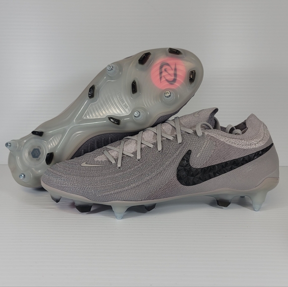 Mens Size 10 Nike Phantom GX II Elite SG Pro AC P Grey Soccer Cleats HF4356-001